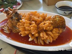 -七的湖·晚芳亭·阳澄湖农家菜·大闸蟹(莲花岛店)