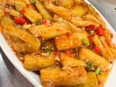 鱼香茄子-巴蜀飘香川菜馆(无锡大饭东湖滨路酒吧街店)