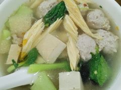 生汆丸子汤-子午路张记肉夹馍(翠华路店)