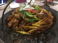 特色农家吊锅-兴安酒店农家吊锅土菜(天堂寨店)