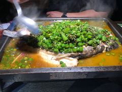 -探鱼·鲜青椒爽麻烤鱼(天河优托邦店)