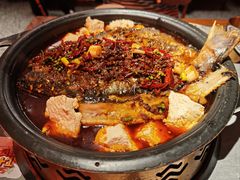 -探鱼·鲜青椒爽麻烤鱼(苏宁广场店)