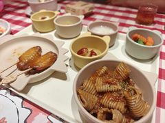 完熟番茄牛肉酱莜面卷卷-西贝(东城万达广场店)