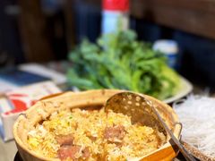 窝蛋牛肉煲仔饭-丁海记粤式大排档(春熙店)