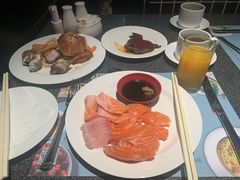 三文鱼-华厦大酒店·桃源西餐厅·自助餐