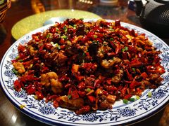 隆府招牌辣子鸡-杨记隆府(汉街店)