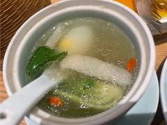 竹荪鸽蛋汤-竹里馆·淮扬菜·功夫茶(老门东店)