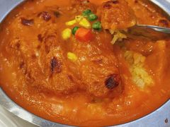 芝士猪扒焗饭-喜莲咖啡