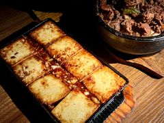 铁板香煎豆腐-花食间餐吧(远大购物中心群力店)