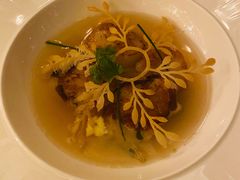 太平洋扇贝配蘑菇清汤-福楼法餐厅FLO