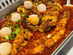 荔枝香辣清江鱼-鱼酷活鱼烤鱼(中联广场店)