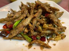 椒盐溪坑鱼-品雅轩农家乐