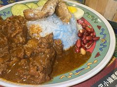 咖喱牛肉椰浆饭-小娘惹厨房Little Nyonya(狮城有约上榜店)
