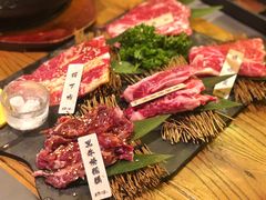 牛肉拼盘-黑牛の店·和牛烧肉(合生汇店)