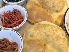 油饼夹辣子咸菜-蓝田印象