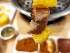 烤菠萝-霸腹烤肉(厦门柚子番店)