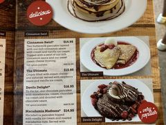 菜单-Pancakes on the rocks(Darling Harbour)