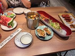 -街角等你.大连海鲜烧烤.经典铁板海鲜串(西安路店)