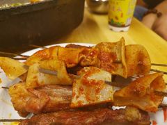 烤羊肚-老钟家烤羊排·敦伊阁清真餐厅胡羊焖饼