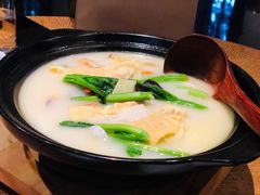 蛋饺时蔬海鲜煲-宁波柏悦酒店·钱湖渔港