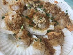 蒜茸粉丝扇贝王-江南村酒家