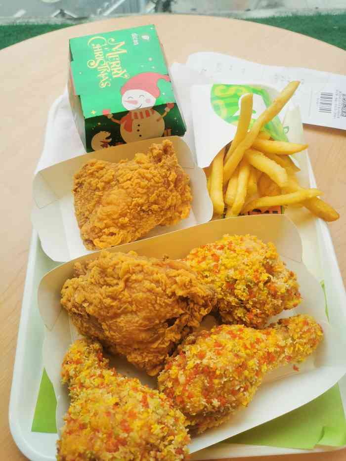 德克士(小河店)-"鸡腿堡口感不错,香辣鸡翅一直是儿子的最爱.