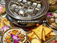 -围炉肉舍•炭烤活鳗•丹东海鲜烤肉(步行街店)
