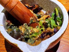 皮蛋青椒擂茄子-炊烟小炒黄牛肉(东庆街店)