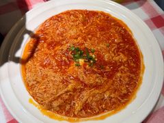 番茄拉丝鸡蛋-忆外婆徐州菜·地锅鸡·生日宴(吴庄店)