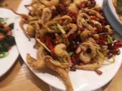 干煸鱿鱼须-陈傻子餐厅(世纪都会店)