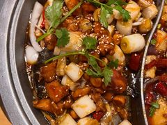 宫保鸡丁烤鱼（清江鱼/斤）-锦尚阁烤鱼•天津菜(宣武门胡同店)