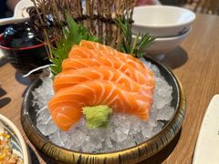 冲绳岛三文鱼刺身-三禾寿司(君尚店)