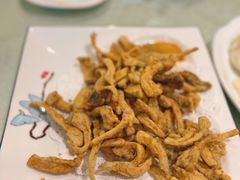 软炸鲜蘑-黄家饺子东北特色菜馆(湖滨商业街店)