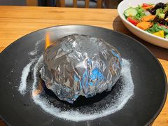 火焰豆腐包-朵朵开素食餐厅(后宰门街店)