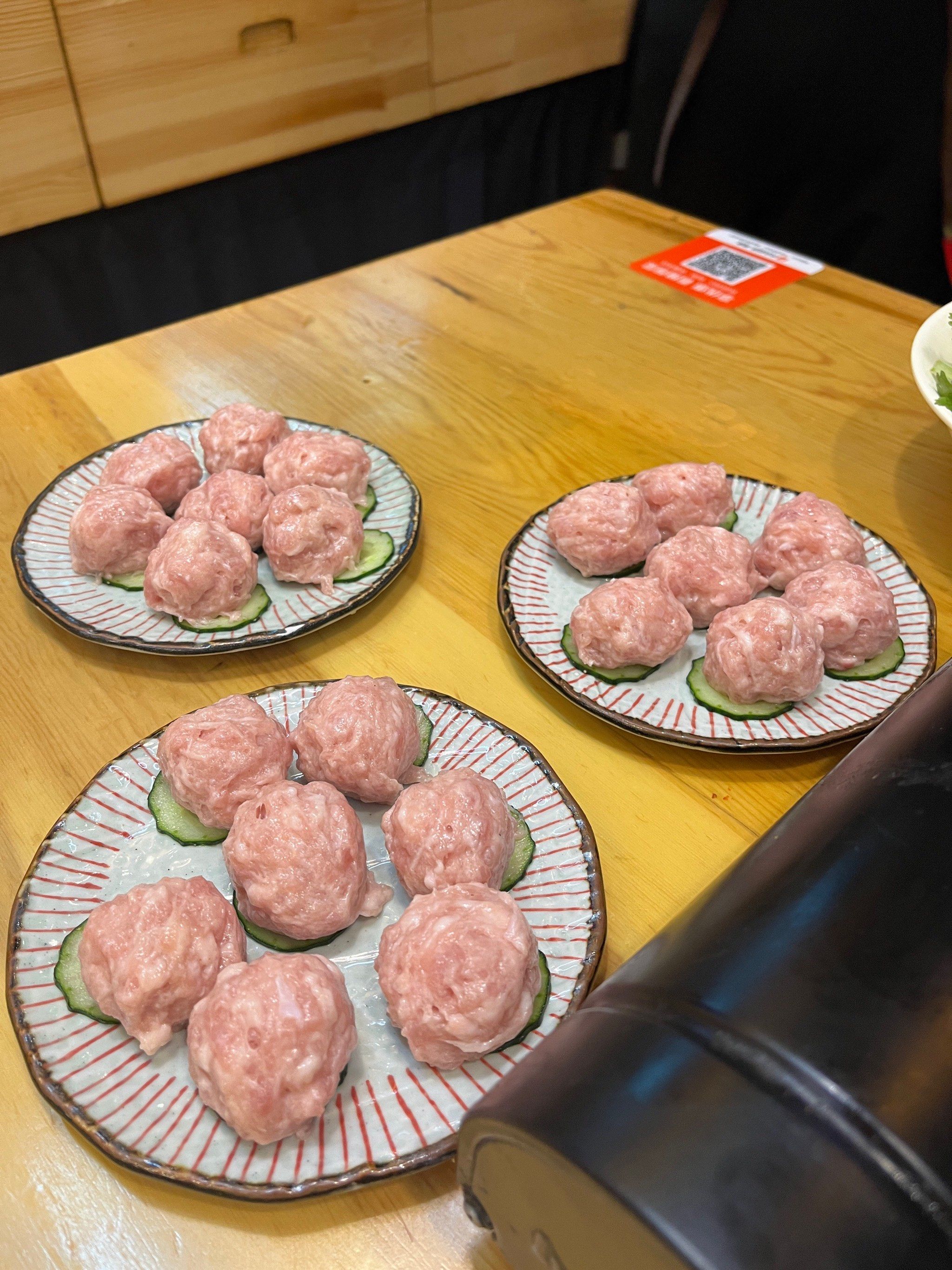 手打肉丸,好吃不贵😋