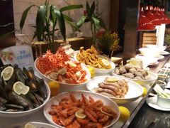 自助取餐区-岷山饭店-芝芝自助餐厅