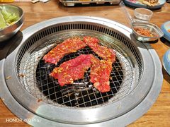 -明洞阿姨·韩式酱蟹烤肉·创意料理(三元桥店)