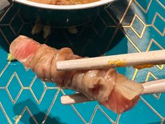 鸭肠卷板儿肉-悦宴·雅致餐厅(绿地蓝海店)