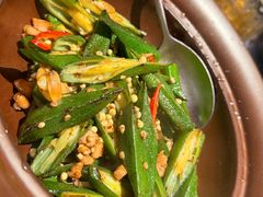 生啫秋葵-東興楼·北京烤鸭(深圳首店)