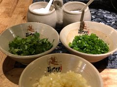 葱花 香菜 蒜泥 盐 味精-蜀大侠火锅(车公庙店)