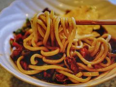 茄子肉丁小公鸡双拼拌面-文三里屯面馆(三里屯店)