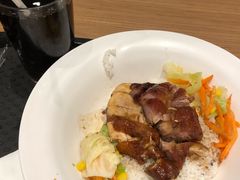 蜜汁叉烧拼切鸡饭-大家乐(广州天河城六楼店)