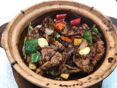 啫啫牛肉-天宝食坊·啫啫煲大排档(西华路店)