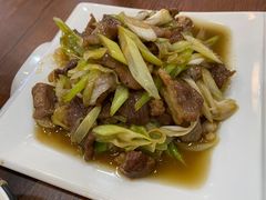 葱爆羊肉-京都老蔡记(伊河路店)