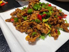 孜然牛肉-周姑娘不等味·牛羊肉火锅·螃蟹罗氏虾·烤鱼烤串(高邮店)