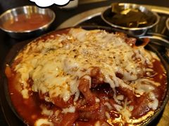 辣炒芝士鸡爪-包装马车·韩国料理·포장마차