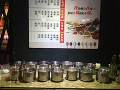 自助调料区-秋语木桶鱼.酸菜鱼(开发区火车站店)