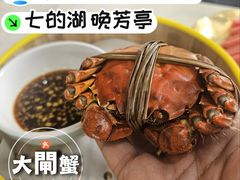 -七的湖·晚芳亭·阳澄湖农家菜·大闸蟹(莲花岛店)