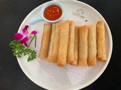 芝士虾卷-猫小院猫主题咖啡厅(北锣店)