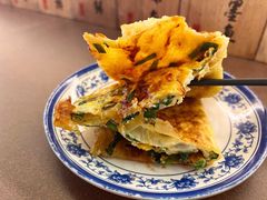 韭菜蛋饼-老客满蛋饼(双塔市集店)